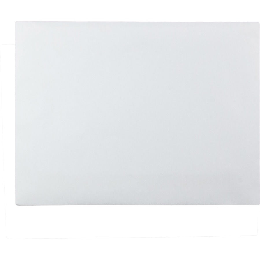 Open-Side Booklet Envelope, #13 1/2, Cheese Blade Flap, Gummed Closure, 10 x 13, White, 100/Box