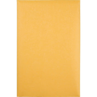 Catalog Envelope, 28 lb Bond Weight Kraft, #1, Square Flap, Gummed Closure, 6 x 9, Brown Kraft, 100/Box