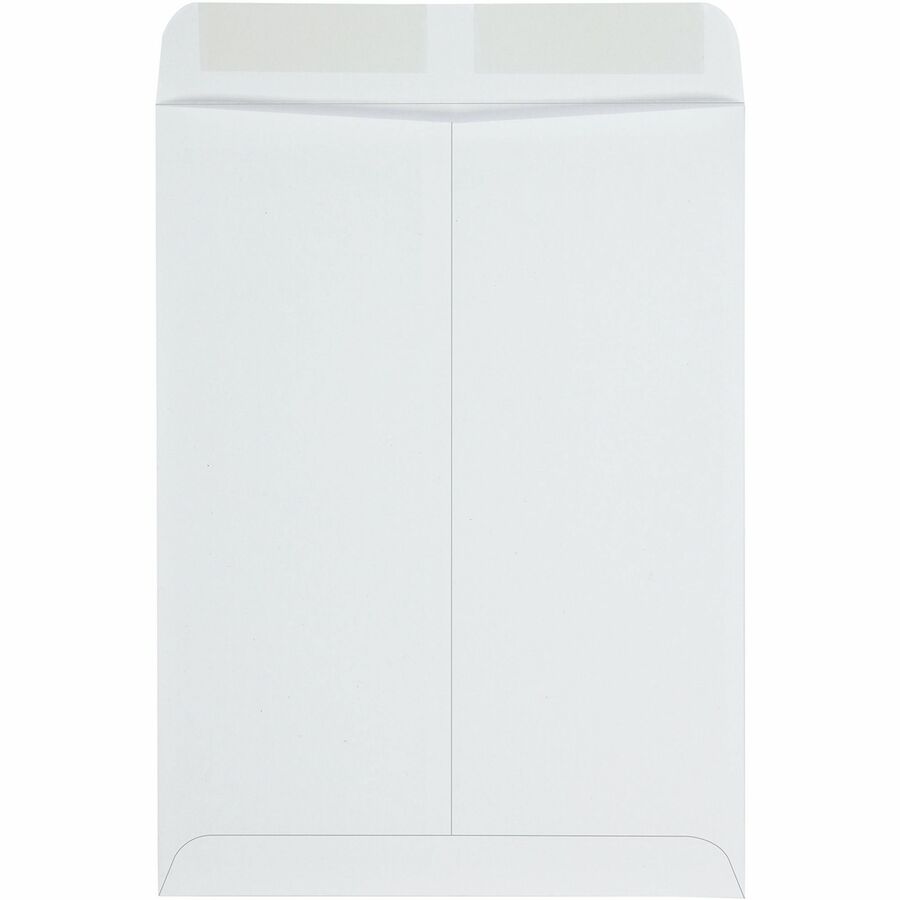 Catalog Envelope, 24 lb Bond Weight Paper, #10 1/2, Square Flap, Gummed Closure, 9 x 12, White, 250/Box