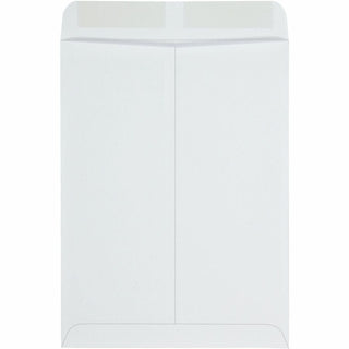 Catalog Envelope, 24 lb Bond Weight Paper, #10 1/2, Square Flap, Gummed Closure, 9 x 12, White, 250/Box