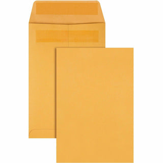 Redi-Seal Catalog Envelope, #1 3/4, Cheese Blade Flap, Redi-Seal Adhesive Closure, 6.5 x 9.5, Brown Kraft, 250/Box