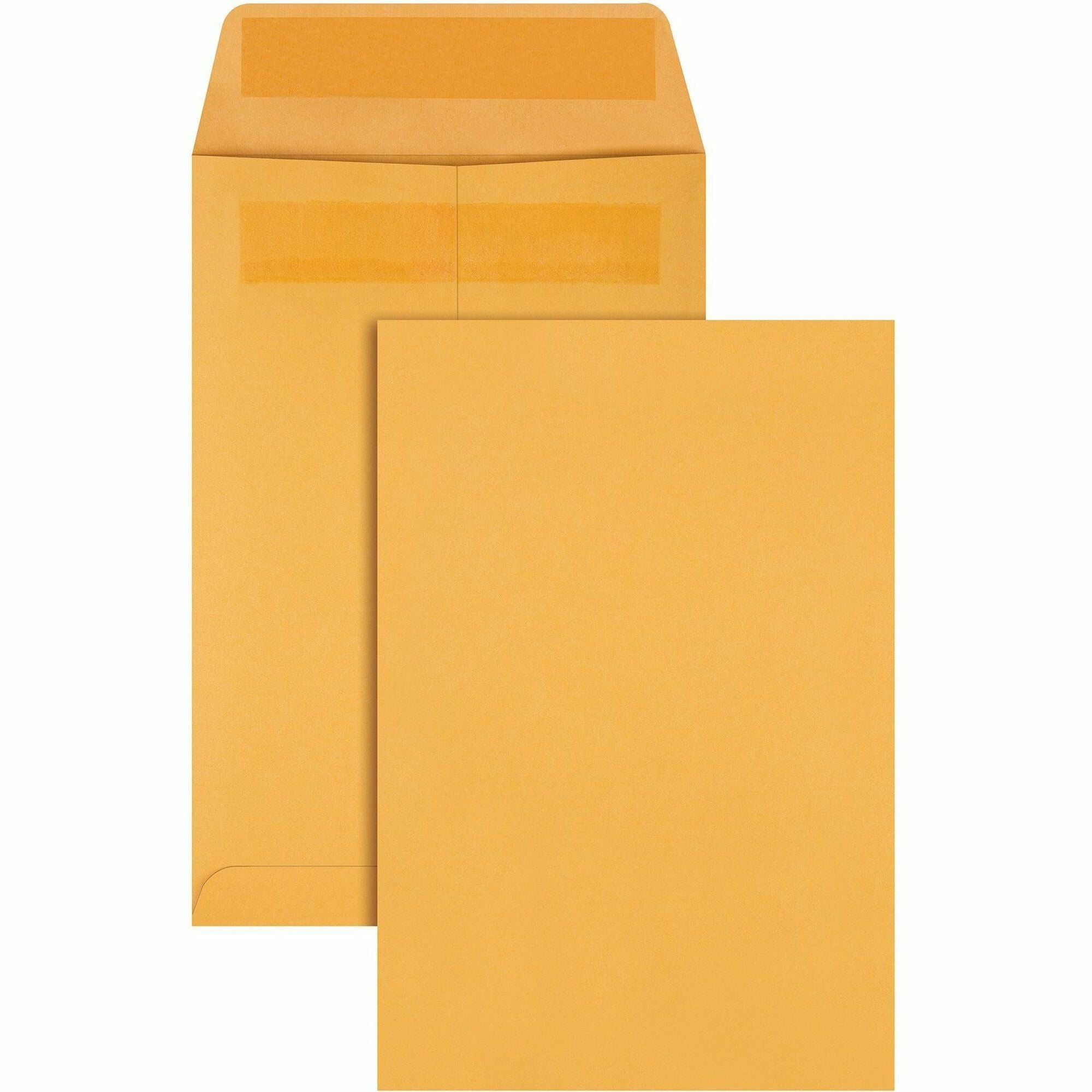 Redi-Seal Catalog Envelope, #1 3/4, Cheese Blade Flap, Redi-Seal Adhesive Closure, 6.5 x 9.5, Brown Kraft, 250/Box