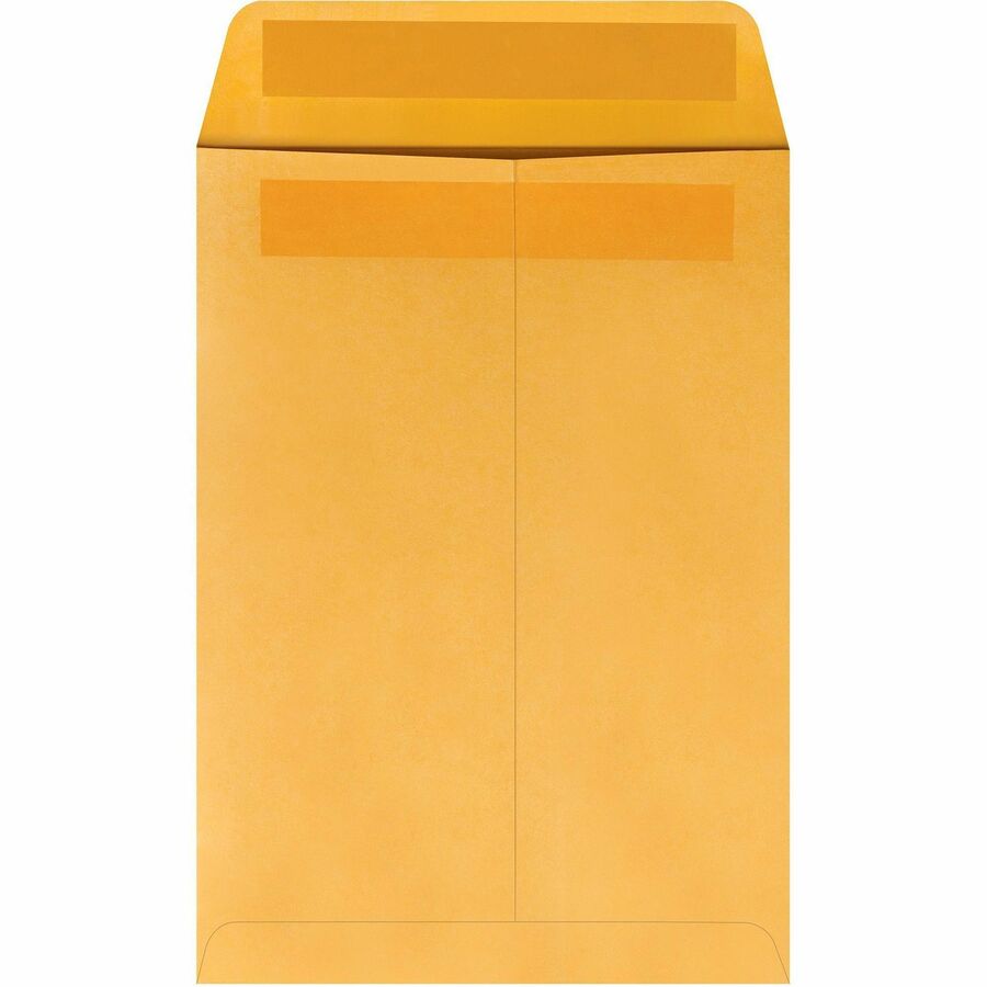 Redi-Seal Catalog Envelope, #6, Cheese Blade Flap, Redi-Seal Adhesive Closure, 7.5 x 10.5, Brown Kraft, 250/Box