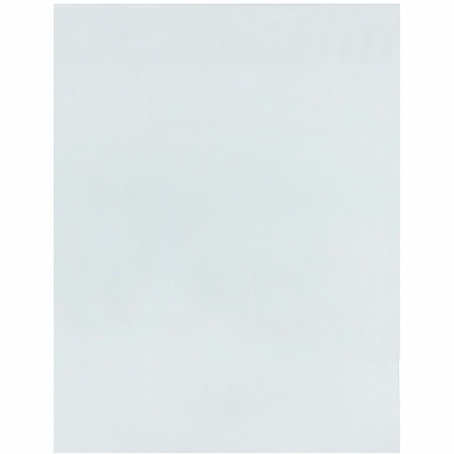 Redi-Strip Poly Mailer, #4, Square Flap with Perforated Strip, Redi-Strip Adhesive Closure, 10 x 13, White, 100/Pack