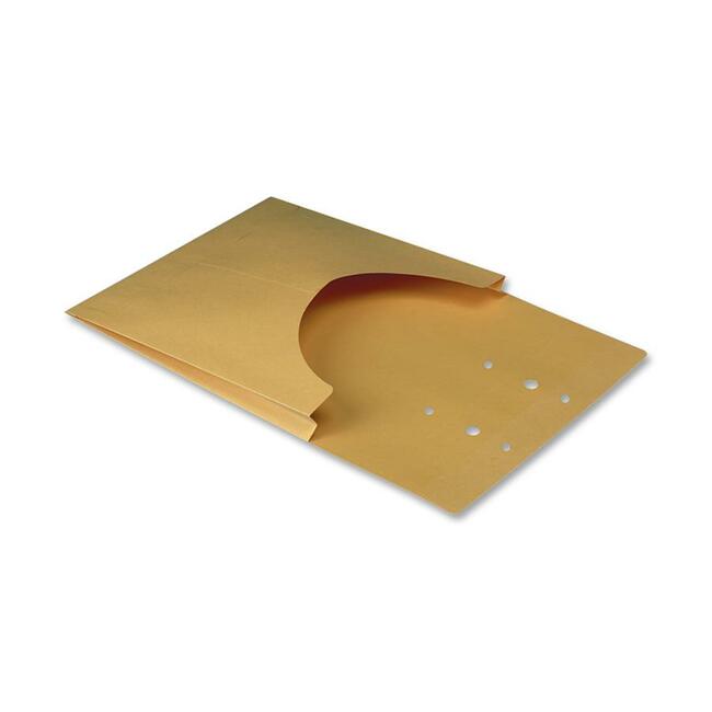 Quality Park Classification Folder - 1" Expansion - Kraft - Kraft - 100 / Box - 