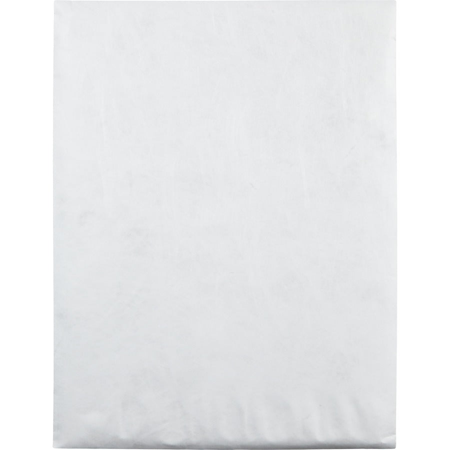 Lightweight 14 lb Tyvek Catalog Mailers, #12 1/2, Square Flap, Redi-Strip Adhesive Closure, 9.5 x 12.5, White, 100/Box