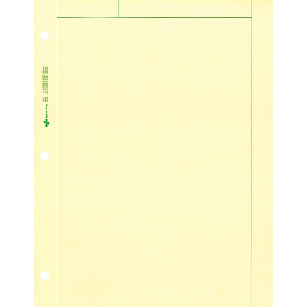 rediform-computation-pads-letter-100-sheets-stapled-glued-letter-8-1-2-x-11-green-paper-subject-100-pad_red42382 - 2