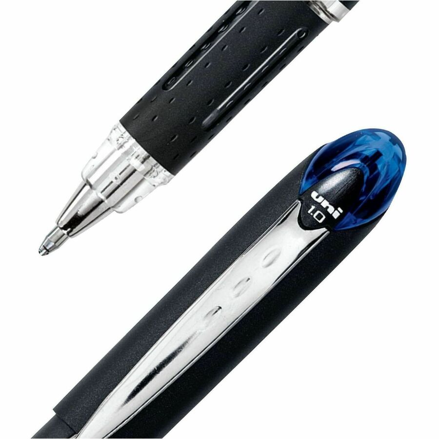 uni-ball - Jetstream Ballpoint Stick Pen, Blue Ink, Bold, Sold as 1 EA