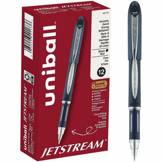 uni-ball - Jetstream Ballpoint Stick Pen, Black Ink, Medium, Sold as 1 EA