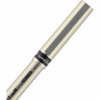 uni-ball - Deluxe Roller Ball Stick Water-Proof Pen, Blue Ink, Fine, Sold as 1 DZ