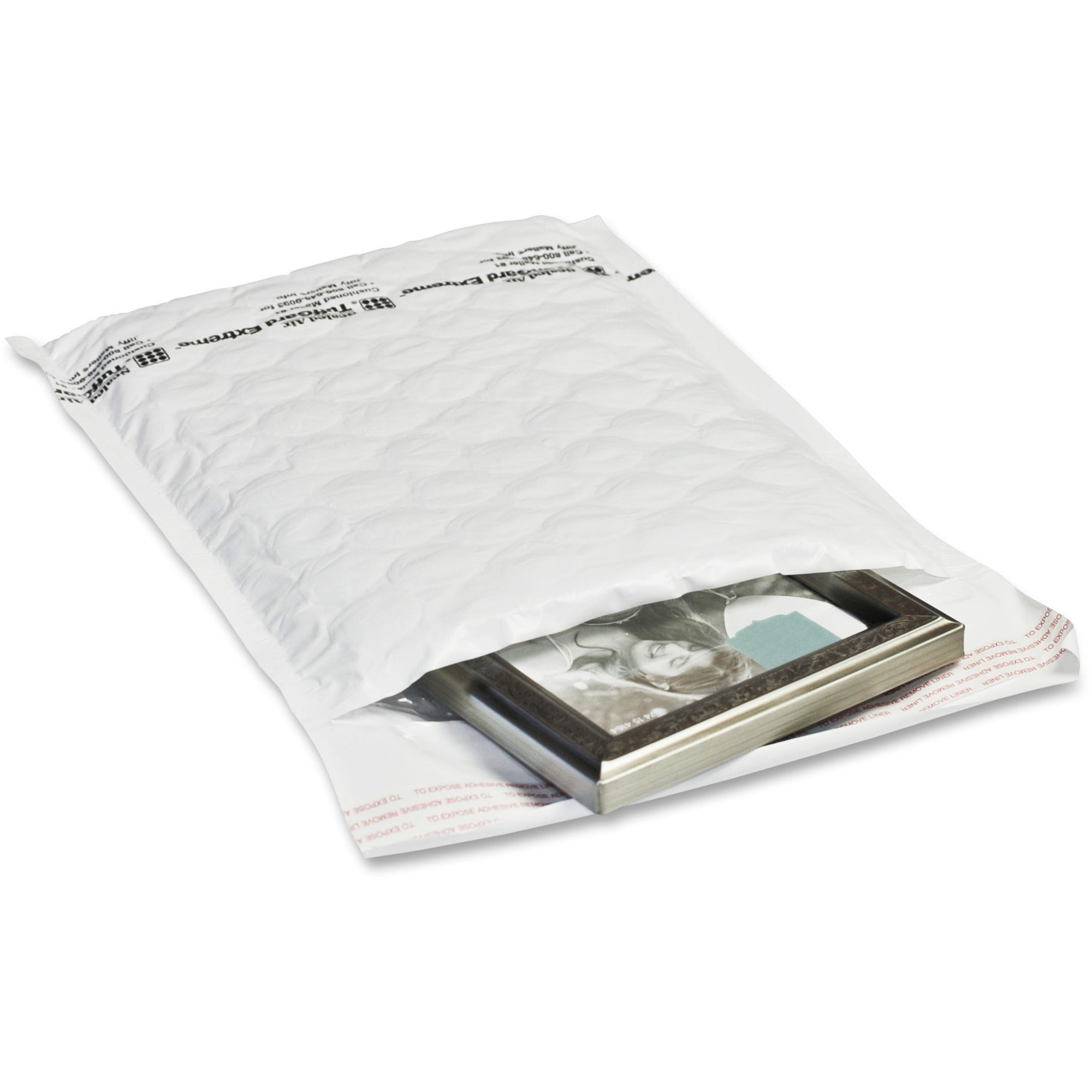 Sealed Air TuffGuard Extreme Cushioned Mailers - Bubble - #4 - 9 1/2" Width x 14 1/2" Length - Peel & Seal - 50 / Carton - White - 