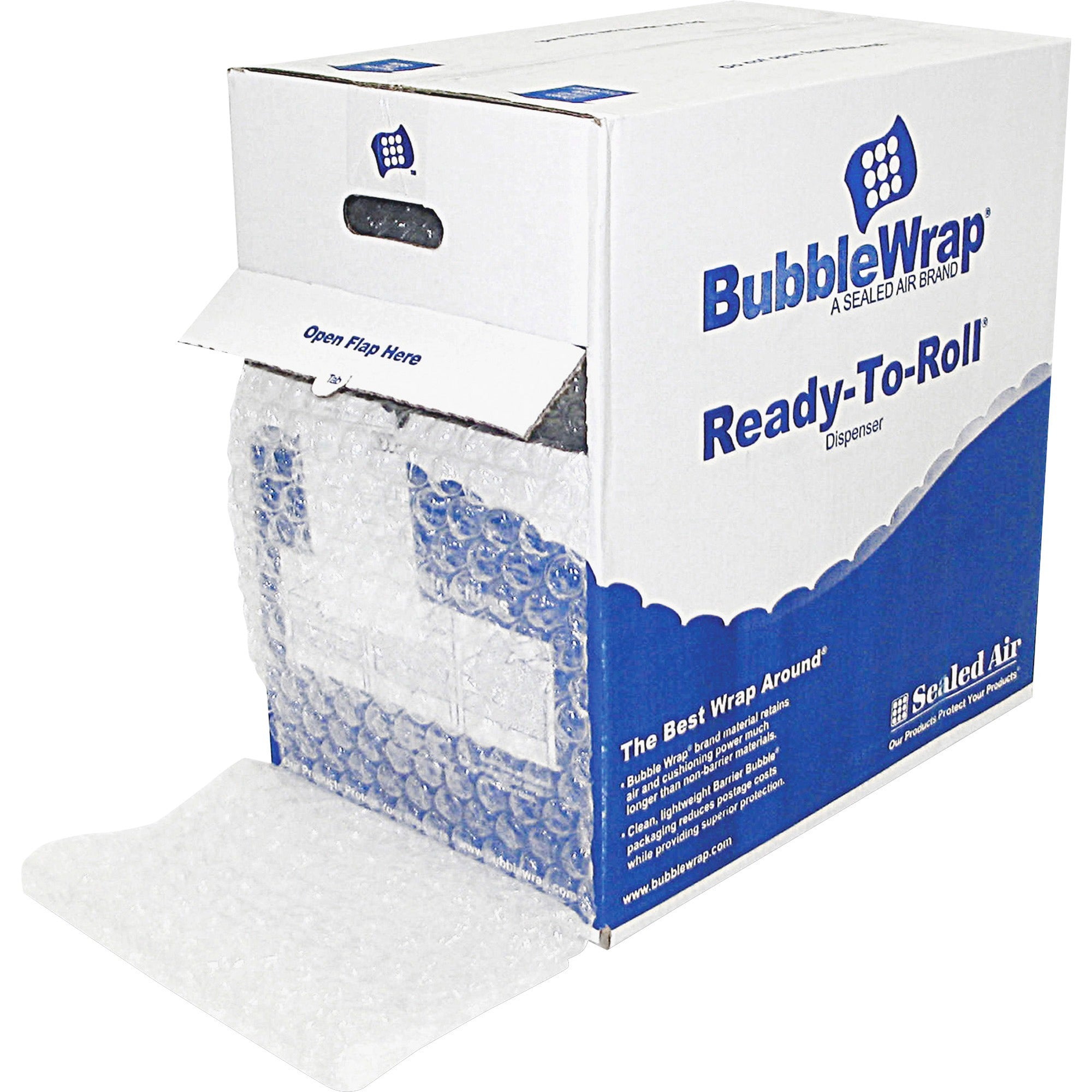 Bubble Wrap Cushioning Material, 0.31" Thick, 12" x 100 ft