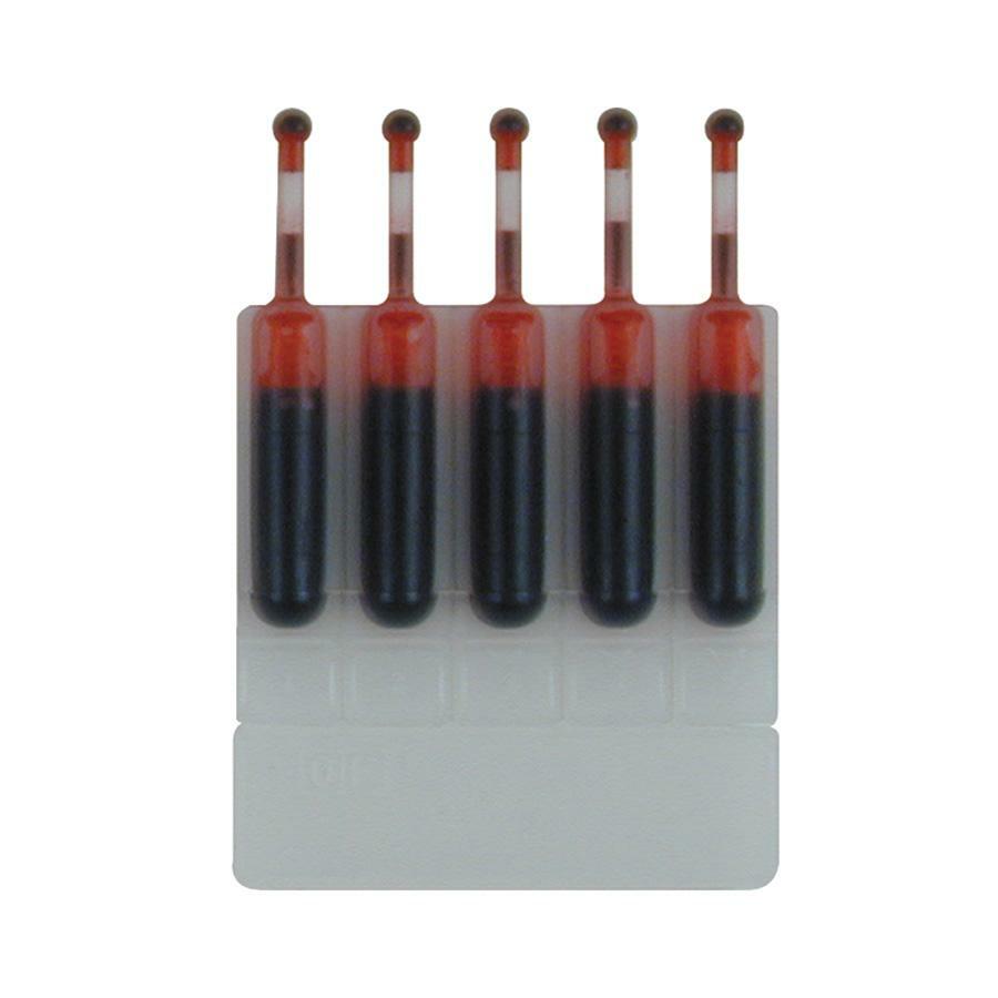 Xstamper Red Ink Refill System - 5 / Pack - Red Ink - 0.17 fl oz - 