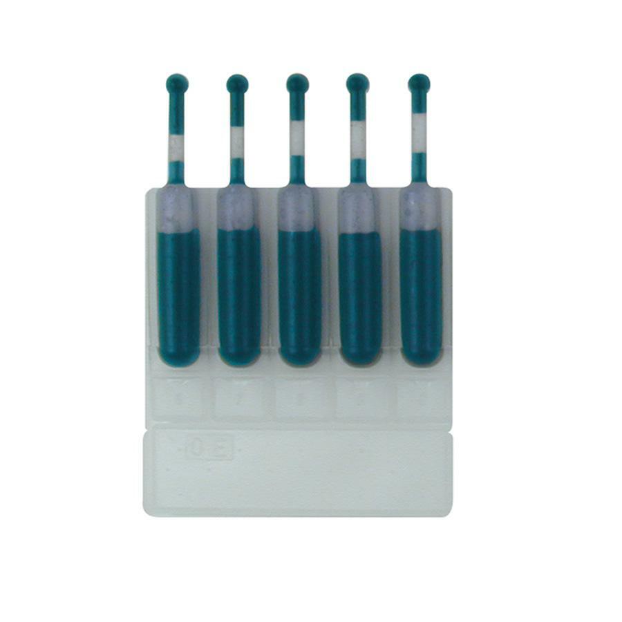 Xstamper Preinked Stamps Ink Cartridge Refills - 5 / Pack - Blue Ink - 0.17 fl oz - Blue - 