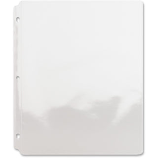 Sparco Top-Loading Vinyl Sheet Protectors - For Letter 8 1/2" x 11" Sheet - Clear - Vinyl - 50 / Box - 