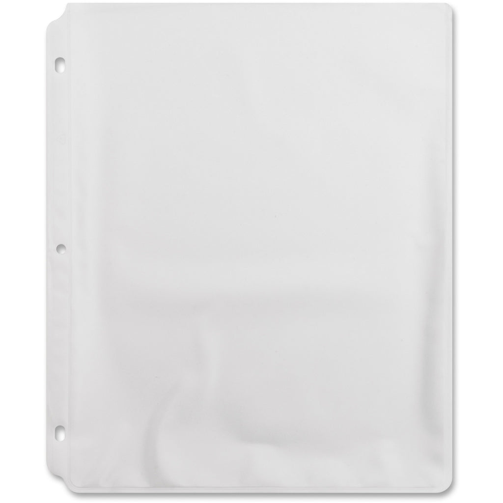 Sparco Top-Loading Vinyl Sheet Protectors - For Letter 8 1/2" x 11" Sheet - Ring Binder - Non-glare - Vinyl - 50 / Box - 