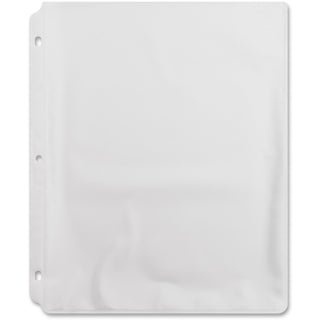 Sparco Top-Loading Vinyl Sheet Protectors - For Letter 8 1/2" x 11" Sheet - Ring Binder - Non-glare - Vinyl - 50 / Box - 