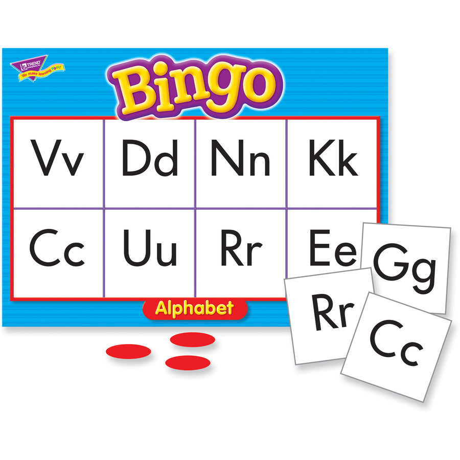 Trend Alphabet Bingo Learning Game - Theme/Subject: Learning - Skill Learning: Alphabet - 4-6 Year - 