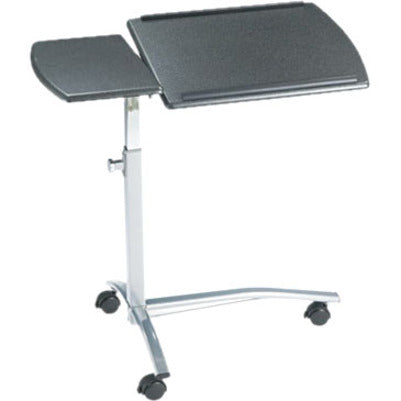 Laptop Computer Caddy, 29.5" x 20" x 27" to 38", Anthracite
