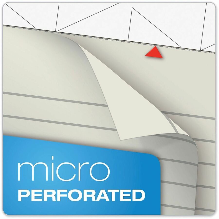 Prism + Colored Writing Pads, Wide/Legal Rule, 50 Pastel Ivory 8.5 x 11.75 Sheets, 12/Pack