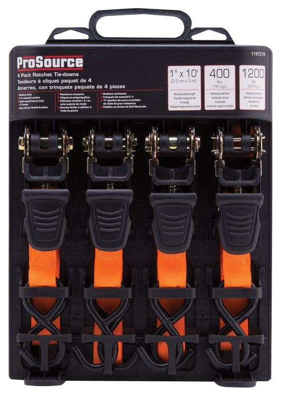 prosource-fh64052-tie-down-1-in-w-10-ft-l-metal-polyester-orange-400-lb-s-hook-end-fitting-steel-end-fitting