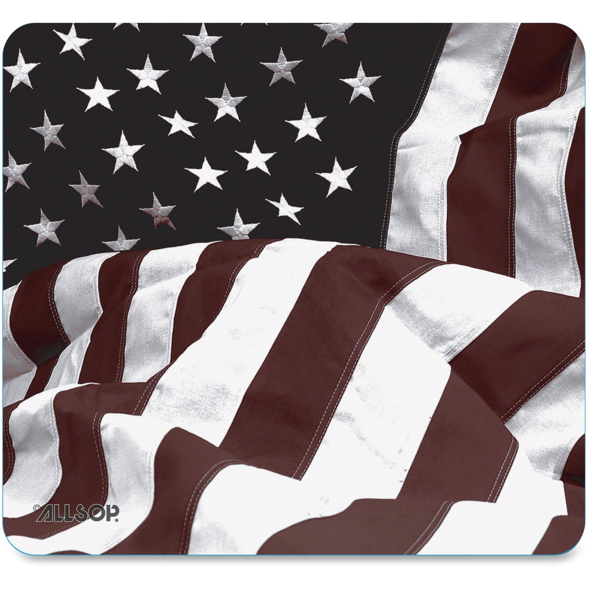 Naturesmart Mouse Pad, 8.5 x 8, American Flag Design