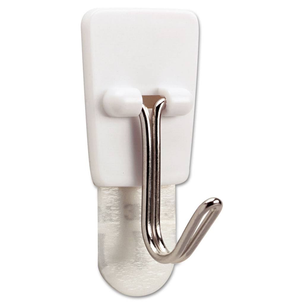 general-purpose-wire-hooks-small-metal-white-05-lb-capacity-3-hooks-and-4-strips-pack_mmm17067es - 2