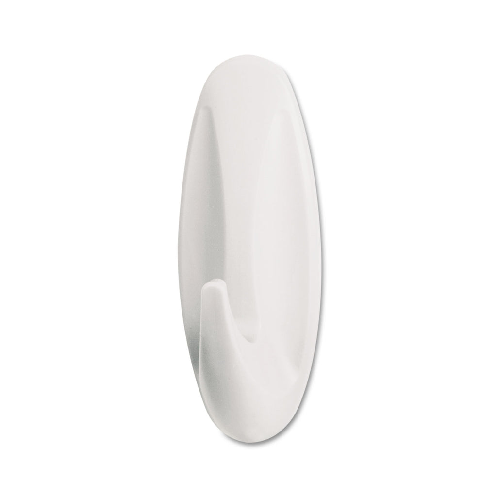 general-purpose-hooks-large-plastic-white-5-lb-capacity-1-hook-and-2-strips-pack_mmm17083es - 2