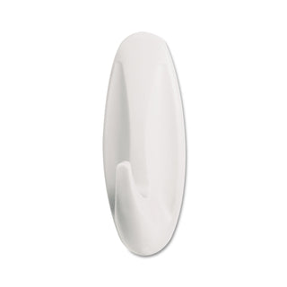 general-purpose-hooks-large-plastic-white-5-lb-capacity-1-hook-and-2-strips-pack_mmm17083es - 2
