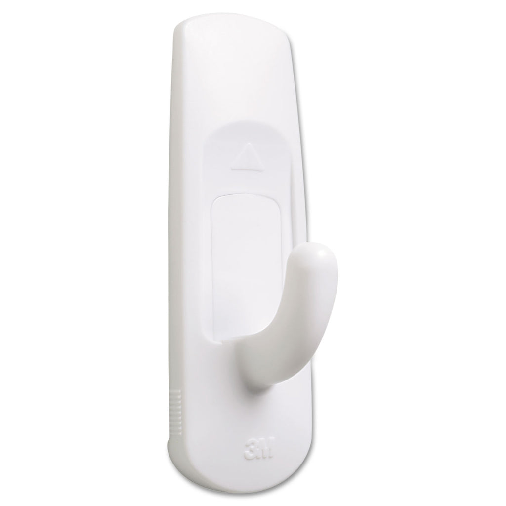 general-purpose-hooks-medium-plastic-white-3-lb-capacity-2-hooks-and-4-strips-pack_mmm17001es - 2