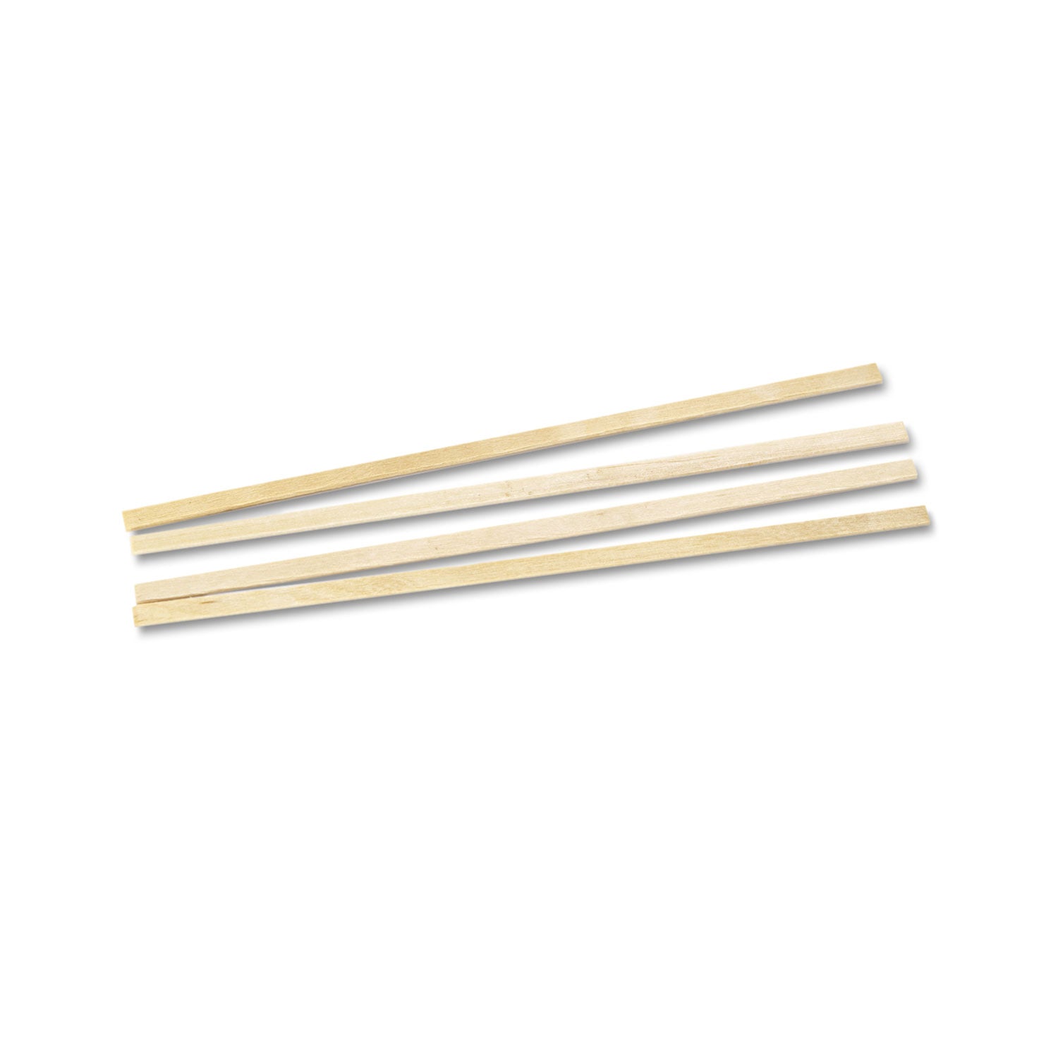 Wood Coffee Stirrers, 5.5", 10,000/Carton - 