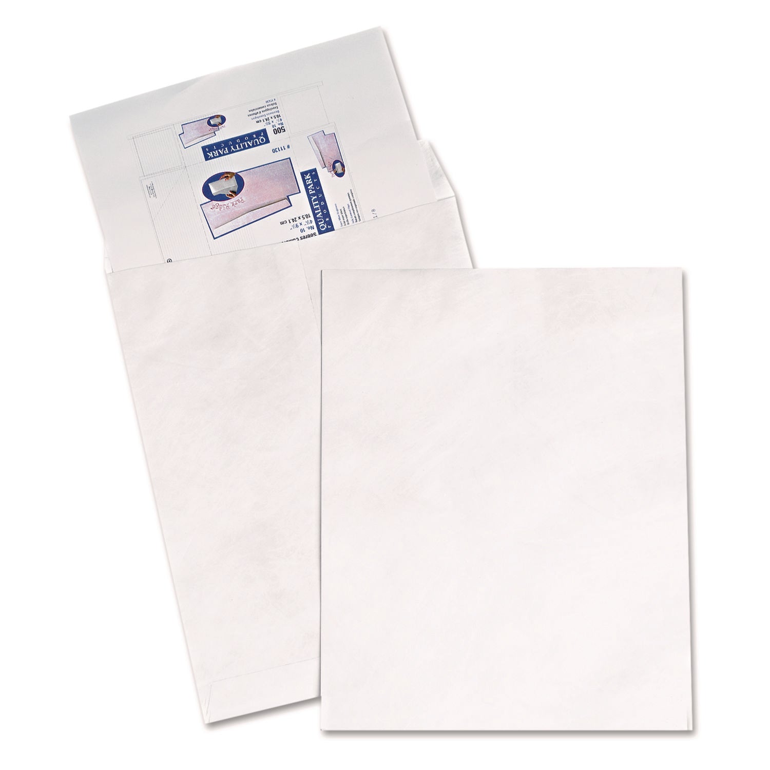 Heavyweight 18 lb Tyvek Catalog Mailers, Square Flap, Redi-Strip Adhesive Closure, 14.25 x 20, White, 25/Box