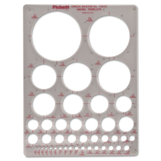 Templates, Circles, 7 x 10, Smoke - 