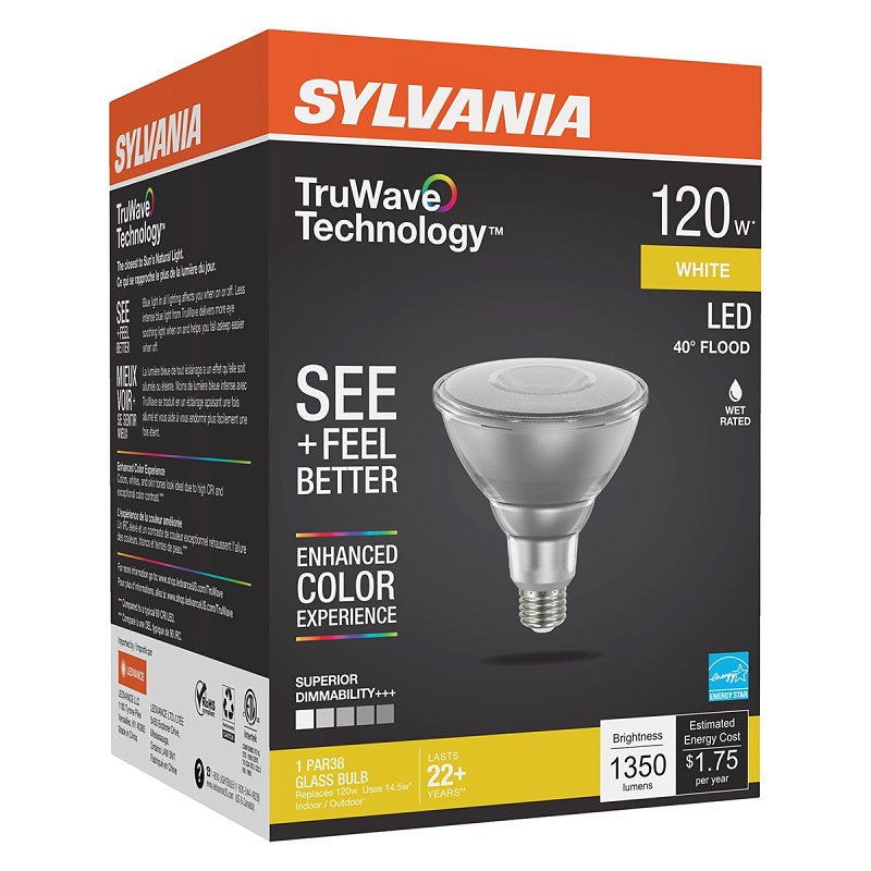 sylvania-40905-natural-led-bulb-par38-lamp-e26-medium-lamp-base-dimmable-clear-cool-white-3000-k-color-temp