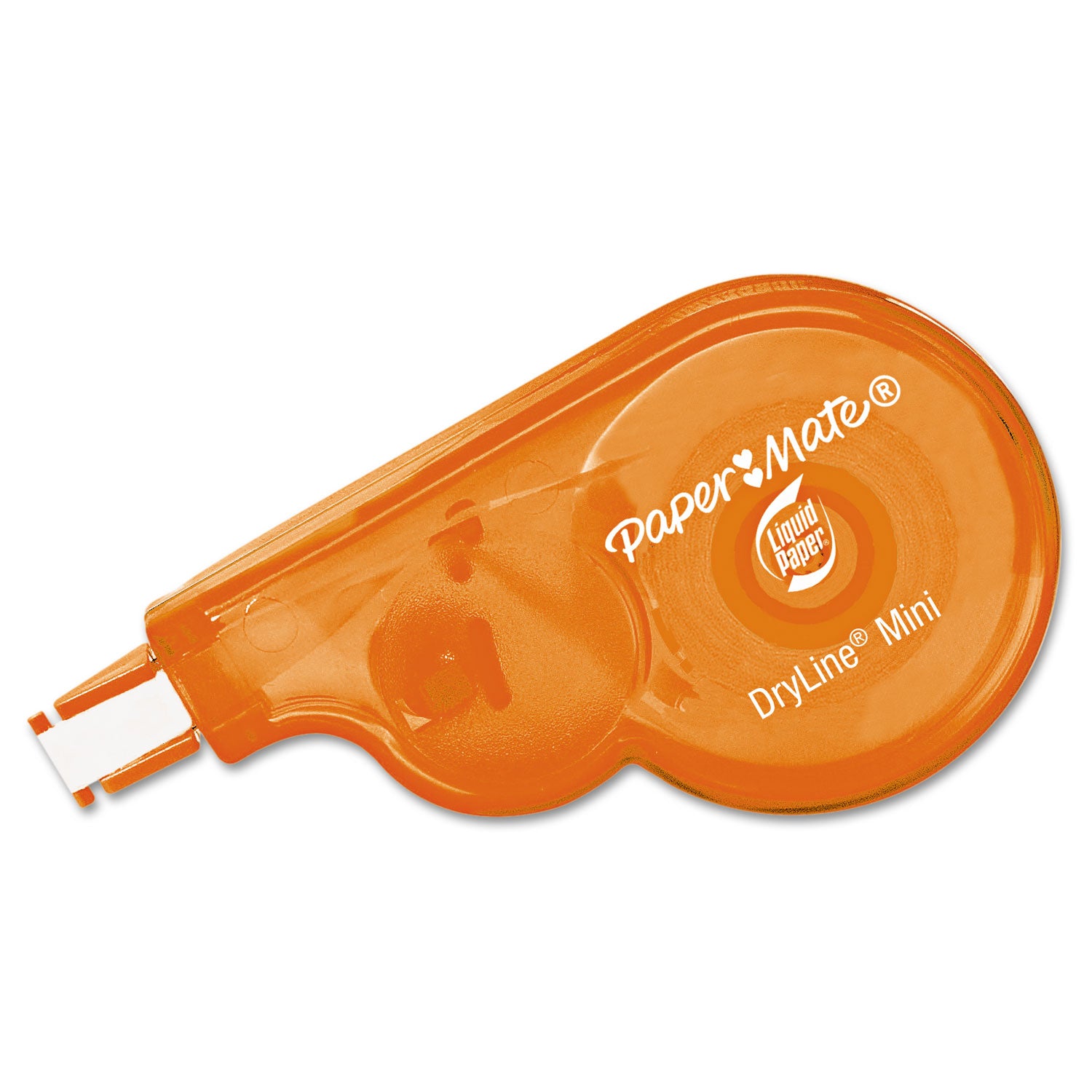 DryLine Mini Correction Tape, 0.2" x 197", Non-Refillable, Assorted Color Applicators, 5/Pack - 
