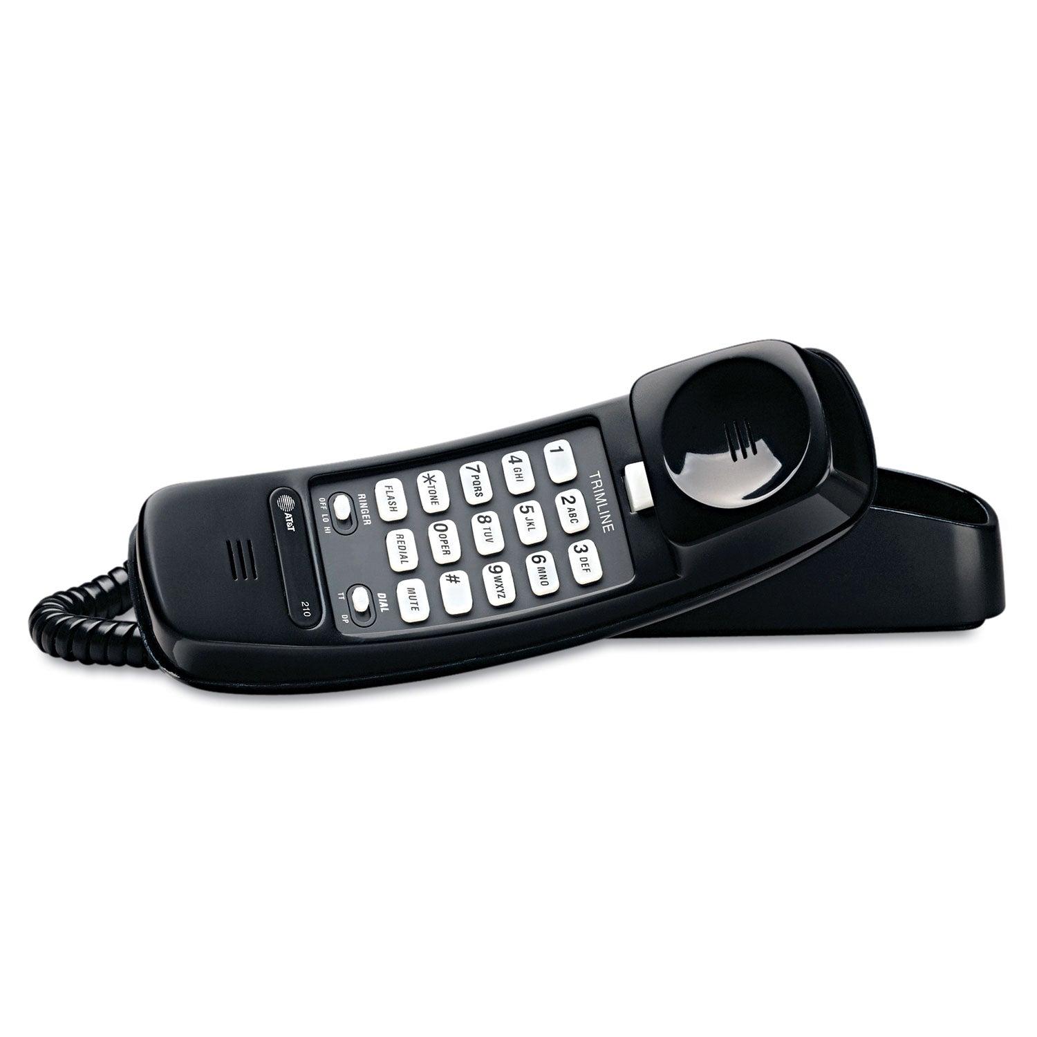 210 Trimline Telephone, Black - 