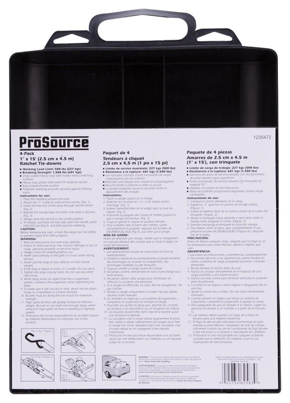 prosource-fh64069-tie-down-1-in-w-15-ft-l-metal-polyester-red-500-lb-s-hook-end-fitting-steel-end-fitting