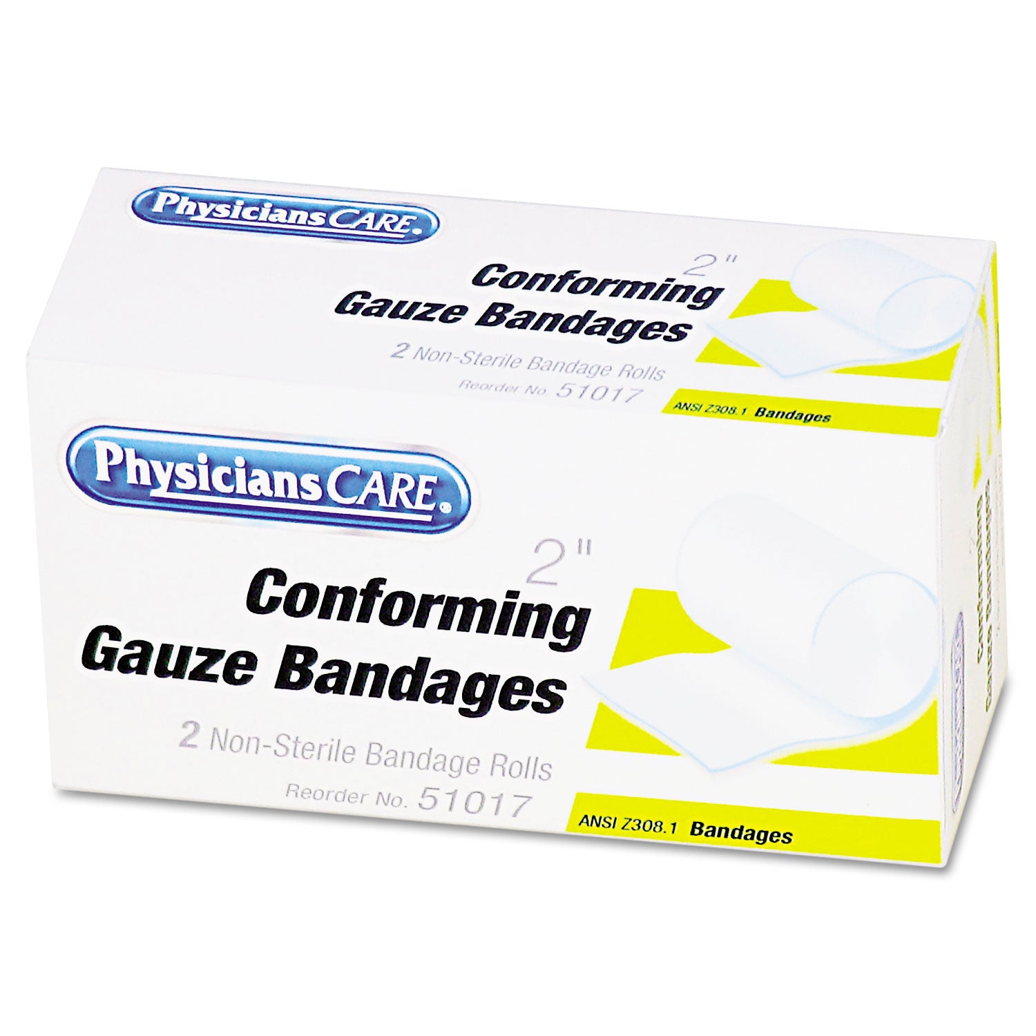 first-aid-conforming-gauze-bandage-non-steriile-2-wide-2-box_fao51017 - 1