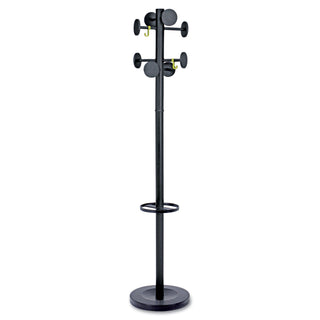 stan3-steel-coat-rack-stand-alone-rack-eight-knobs-15w-x-15d-x-693h-black_abapmstan3n - 1