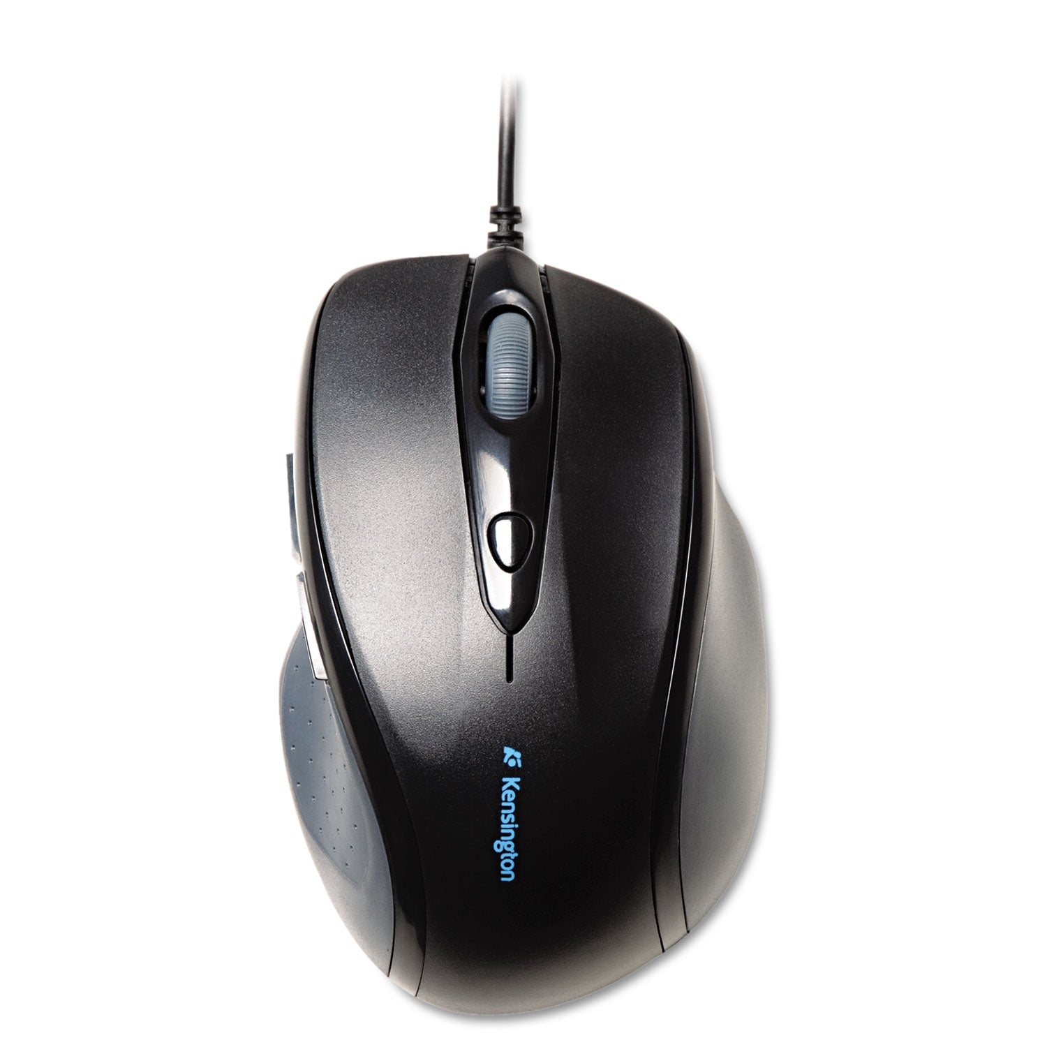 Pro Fit Wired Full-Size Mouse, USB 2.0, Right Hand Use, Black - 