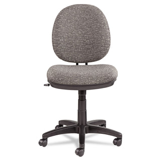 Alera Interval Series Swivel/Tilt Task Chair, Supports 275 lb, 18.11" to 23.22" Seat, Graphite Gray Seat/Back, Black Base - 