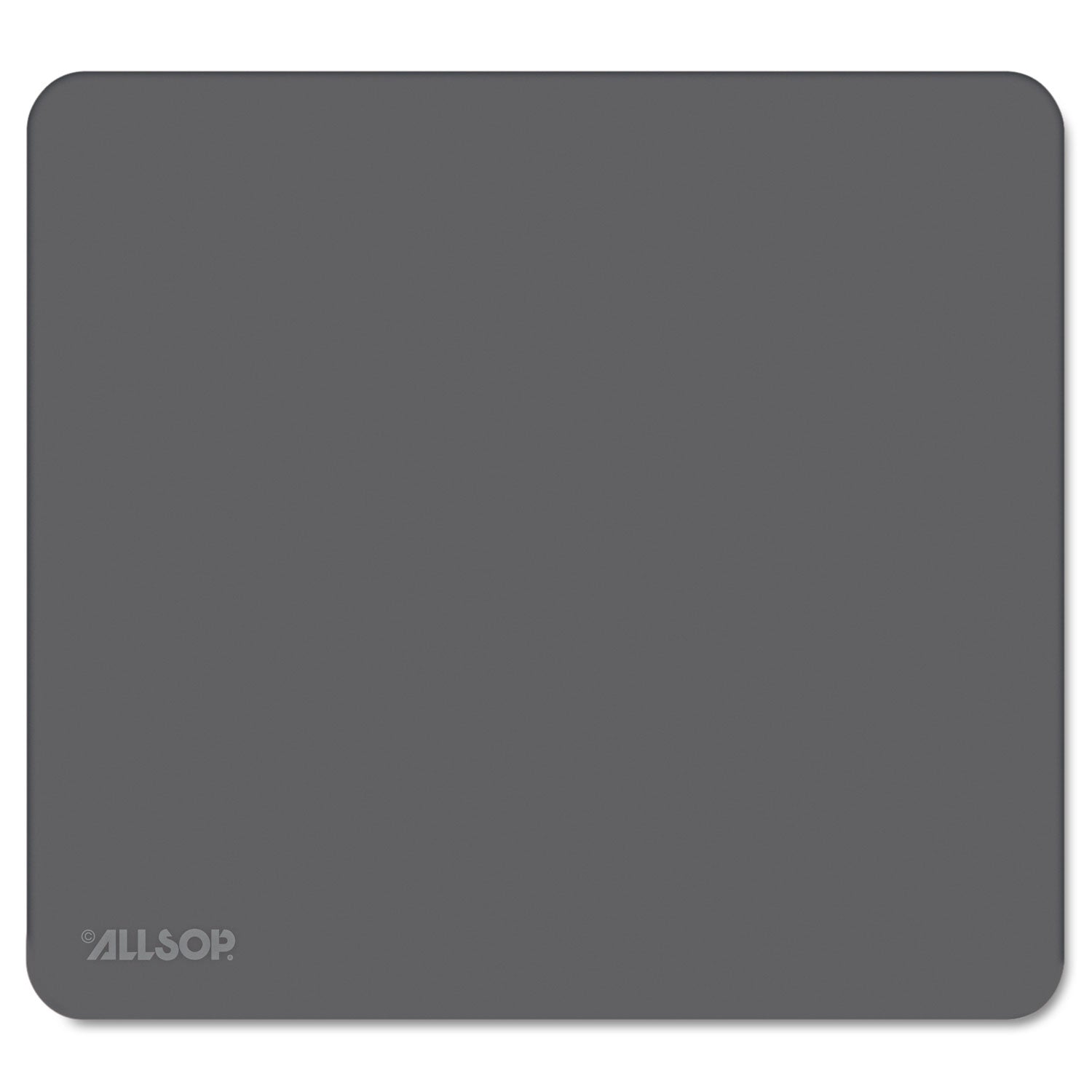 Accutrack Slimline Mouse Pad, 8.75 x 8, Graphite - 