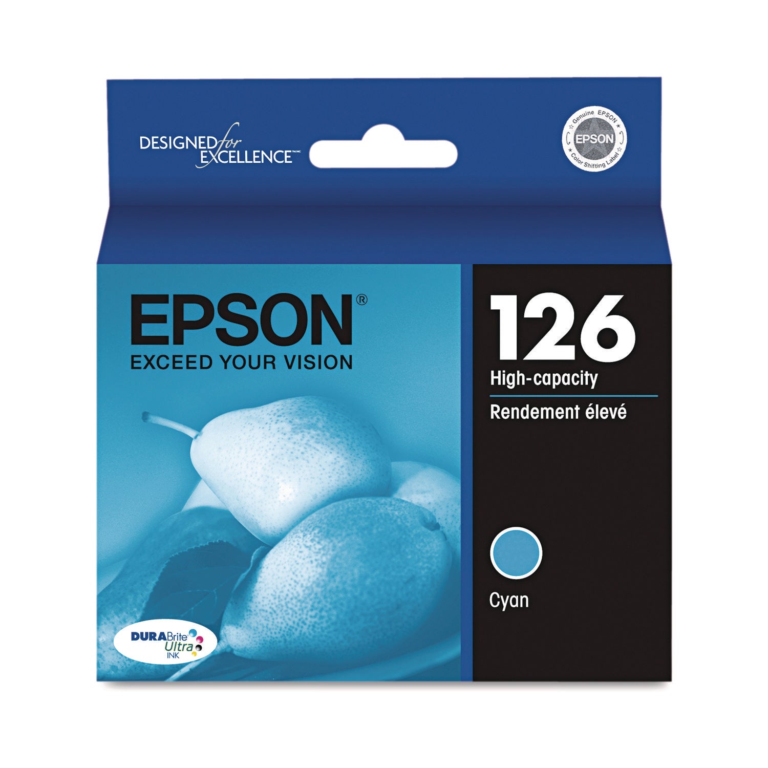 T126220-S (126) DURABrite Ultra High-Yield Ink, Cyan