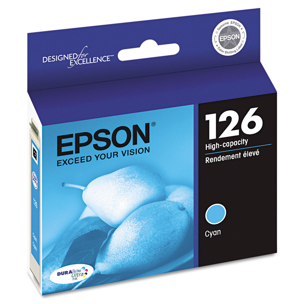 T126220-S (126) DURABrite Ultra High-Yield Ink, Cyan