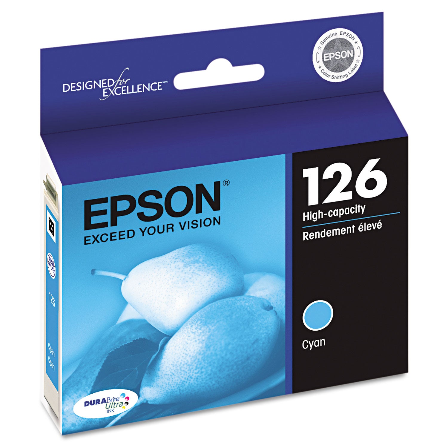 T126220-S (126) DURABrite Ultra High-Yield Ink, Cyan