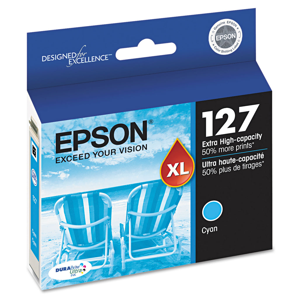 T127220-S (127) DURABrite Ultra Extra High-Yield Ink, Cyan