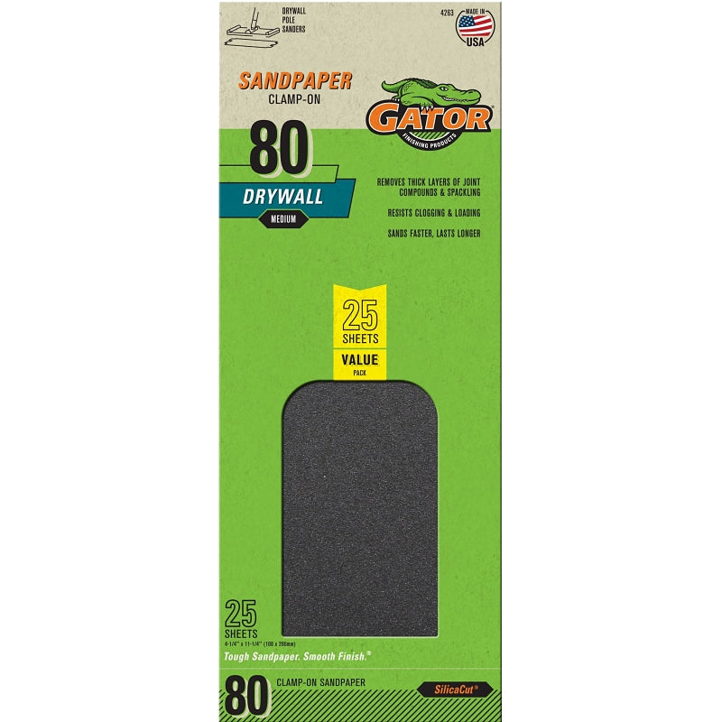 gator-silicacut-3310-sanding-sheet-11-1-4-in-l-4-1-4-in-w-80-grit-medium-silicon-carbide-abrasive