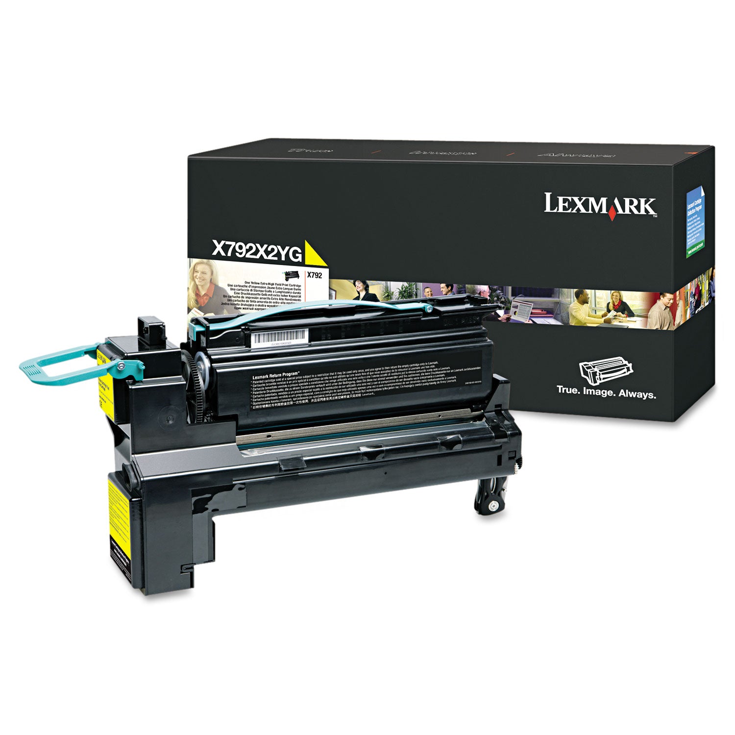 X792X2YG Extra High-Yield Toner, 20,000 Page-Yield, Yellow - 