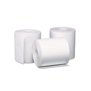 Direct Thermal Printing Thermal Paper Rolls, 3.13" x 230 ft, White, 8/Pack