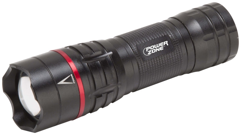 powerzone-12093-tactical-flashlight-aaa-battery-led-lamp-500-lumens-140-m-beam-distance-2-5-hr-run-time-black-red